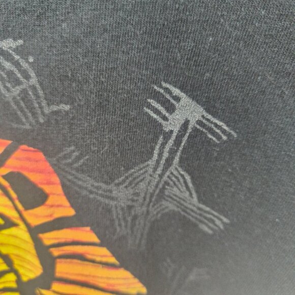 The Lion King Broadway Musical Black Short 100% Cotton Sleeved T-Shirt Large - Picture 5 of 11
